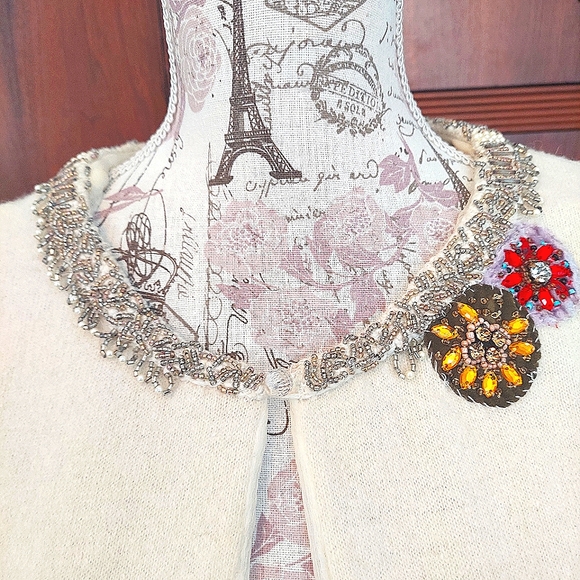 FREE PEOPLE VINTAGE CARTIGAN. - Picture 2 of 11